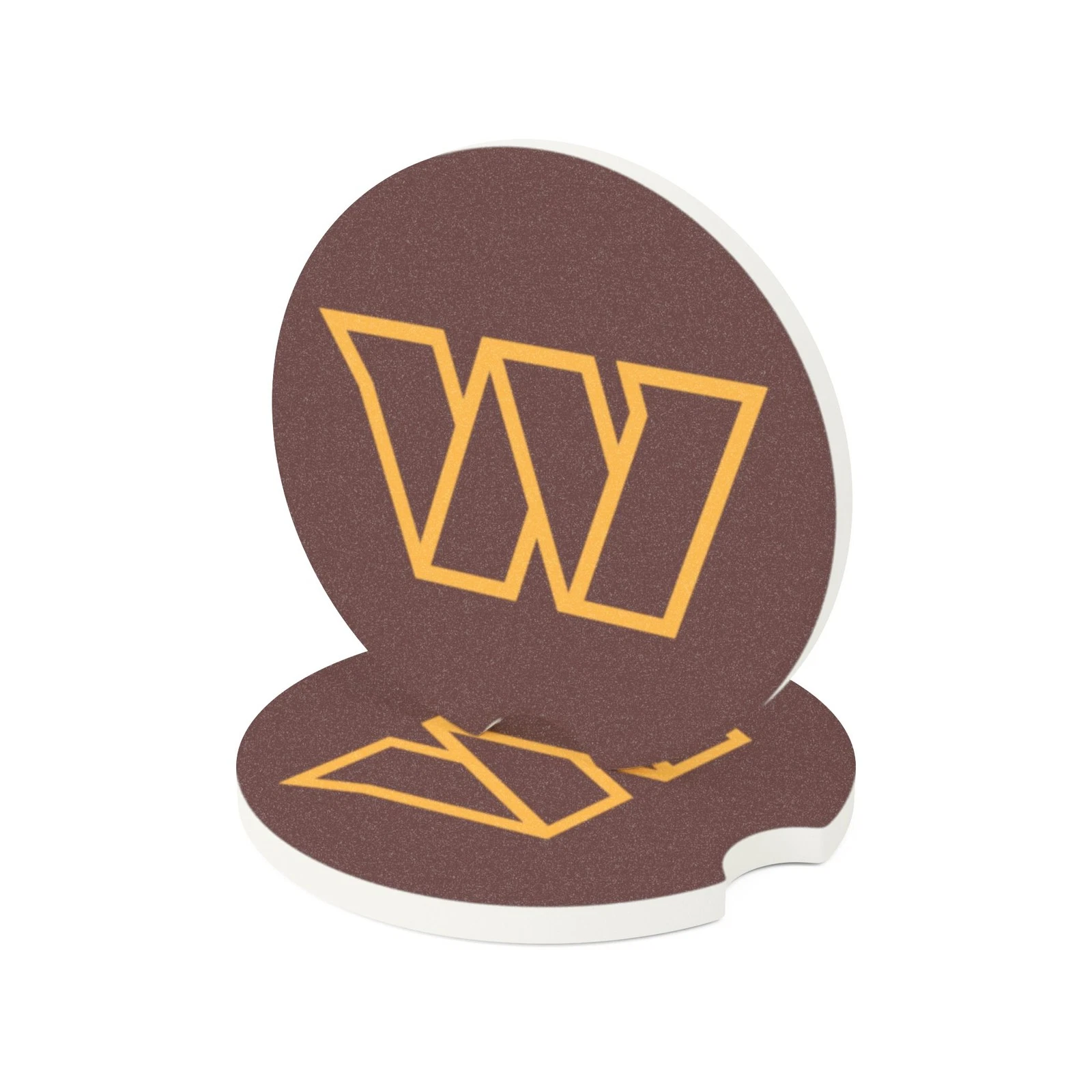 Washington Commanders Car Coaster – football Cup Holder Insert for Car Decor