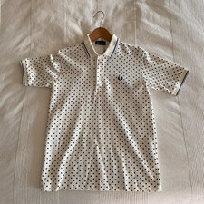 Fred Perry F1457 Dot Printed Polo Shirt   Mad...