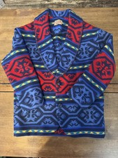Vtg Pendleton Wool Jacket Womens S Aztec Southwestern Knockabouts USA Blazer