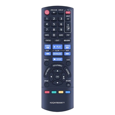 Replacement Remote Control N2QAYB000577 for DMP-BD75 DMP-BDT301 DMP-BD75