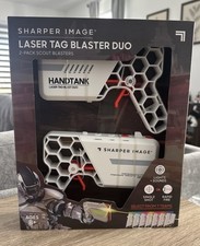 Sharper Image Laser Tag Blaster Duo 2-pack Scout Blasters New In Hand Ship Fast