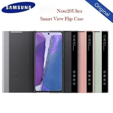 Official Original Samsung Note20 ultra Smart Mirror View Cover Flip Leather Case