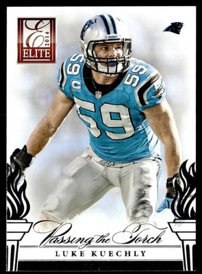 2014 Panini Elite Passing the Torch Silver Luke Kuechly/Sheldon Richardson
