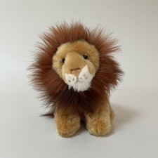 Ravensden Soft Toy Cuddly Plush Sitting Lion Stuffed Animal Plushie 17cm