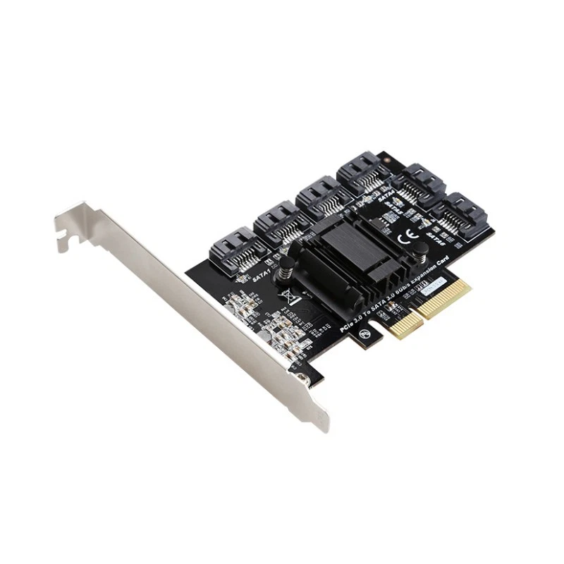 PCIE Sata Card Controller PCIe to SATA3.0 Expansion card Extender PCIe Converter - Image 3 of 4