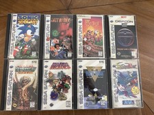 Sega Saturn Games Lot Sonic 3D Blast Winter Heat Blazing Heroes Last Bronx Horde