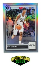 2023-24 Hoops Premium Stock #143 Sidy Cissoko Silver Prizm ROOKIE CARD