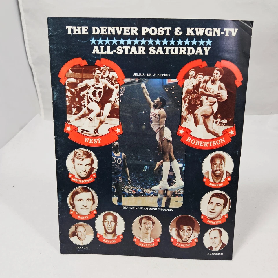 NBA All Star Game Program 1984 Denver & All Star Saturday Program Foto 2 de 4