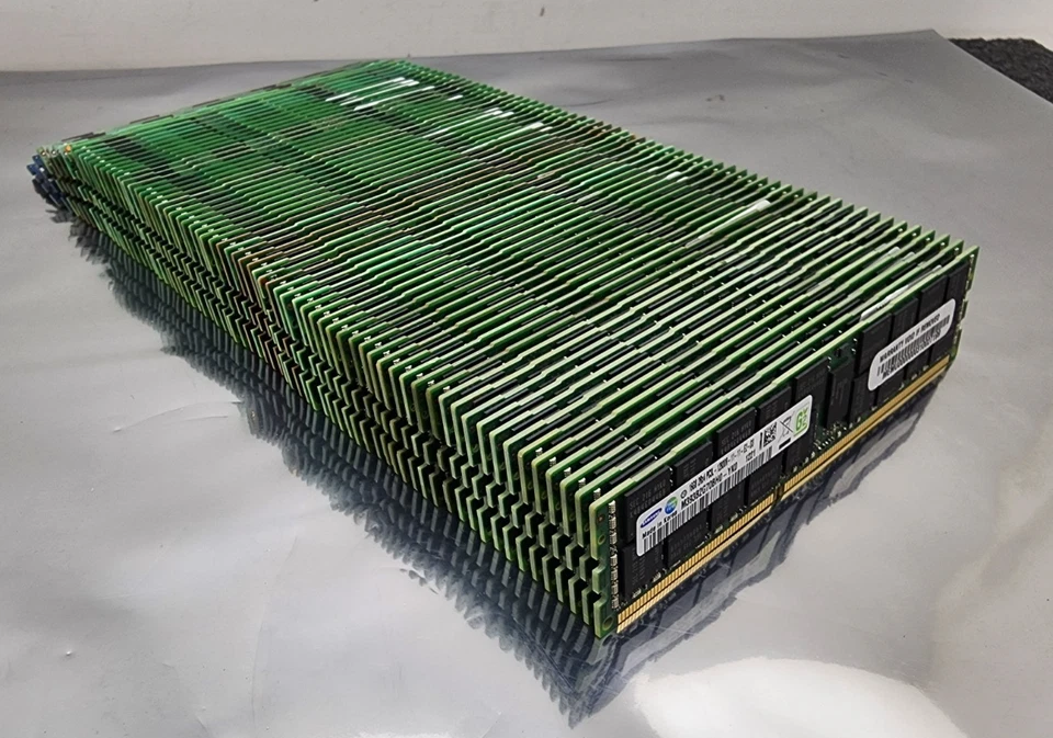 Konvolut 69x DDR3 PC3 16GB ECC 12800 14900 gemischt Samsung SK Hynix Micron HP RAM
