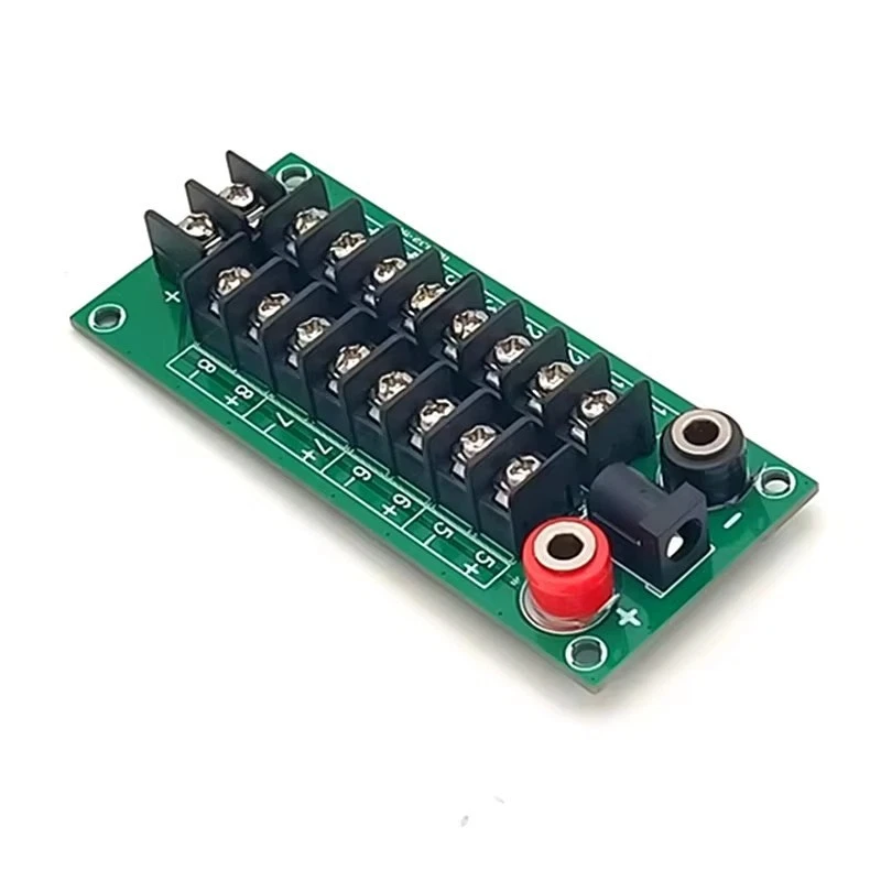 2x8 Position Barrier Terminal Block Distribution Module for AC DC - Image 2 of 4