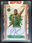 2023-24 Topps Motif Jayson Tatum Endorsements Auto Cadium Orange #/25 Celtics