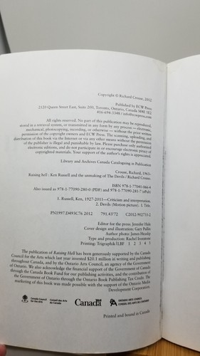 Raising Hell : Ken Russell and the Unmaking of the Devils by Richard Crouse... - Picture 6 of 9