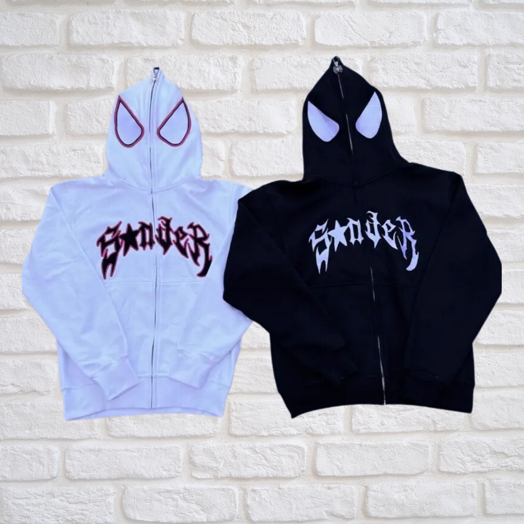 Spider Hoodie Full Zipped | eBay
