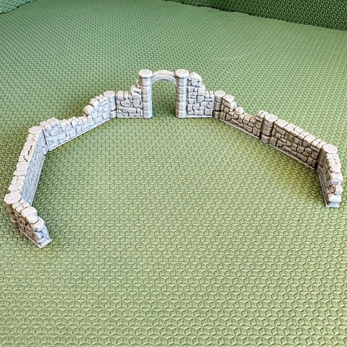 DungeonSticks 28mm Wall Scenery Terrain D&D PATHFINDER WARGAMING ETC. - Picture 7 of 13