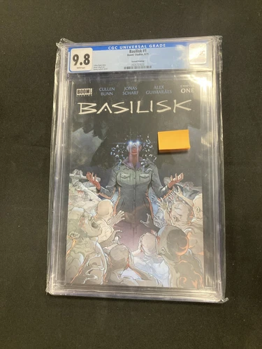 Basilisk #1 CGC 9.8 NM/MT 2021 Boom 2nd print Danny Luckurt 1st Regan & Hannah 