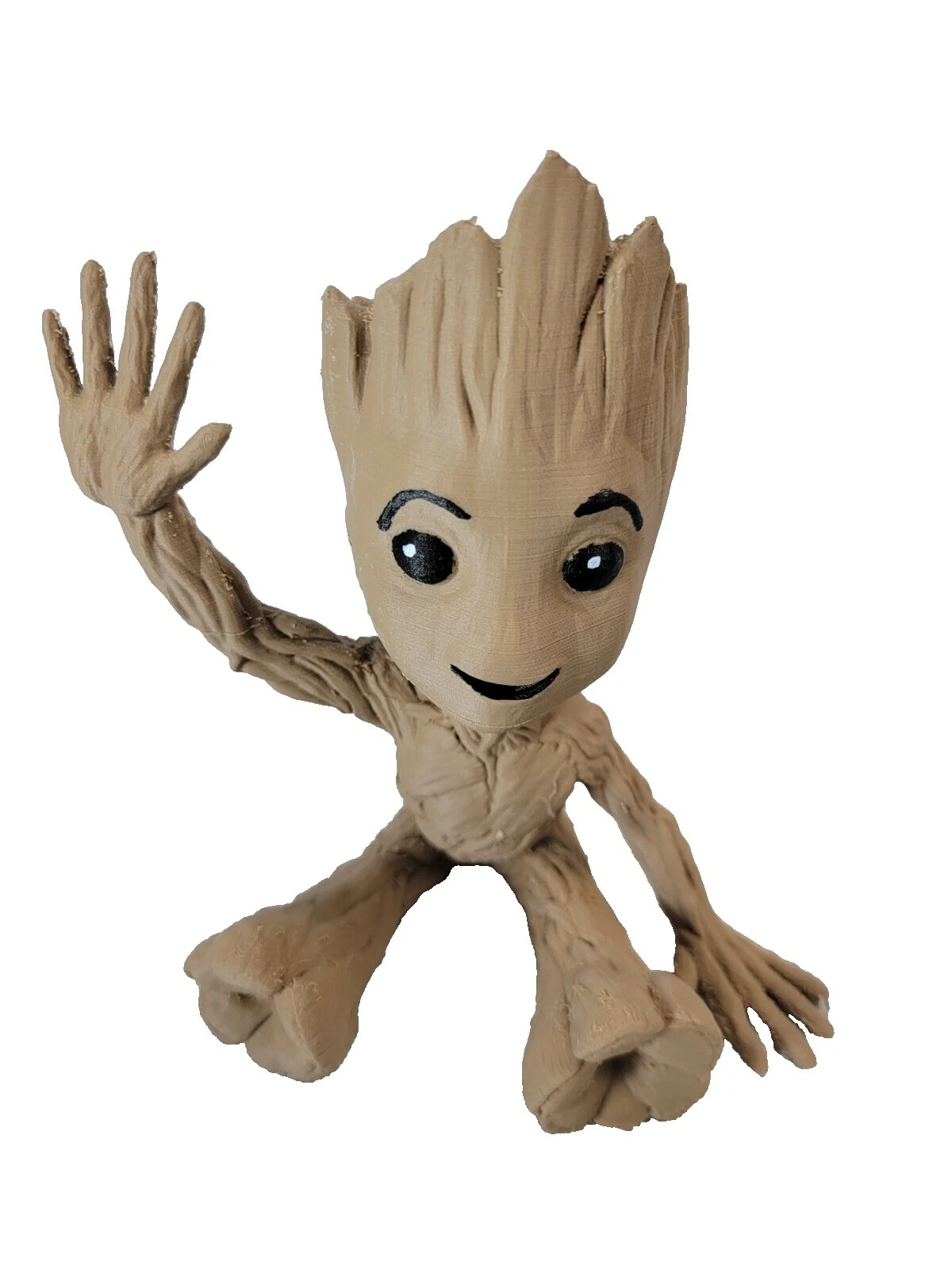 Figuras de acción de Groot Madera y accesorios