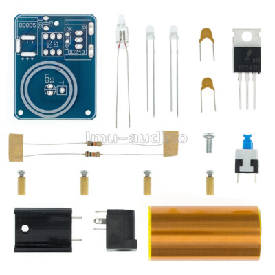 9-12V Mini Tesla Coil Module Kits Electronics Wireless Transmission DIY Parts