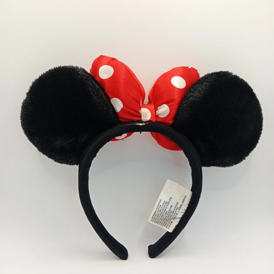 Дети девочек Disney Park подлинный Минни-Маус уши обруч в горошек бант читать - Изображение 4 из 4