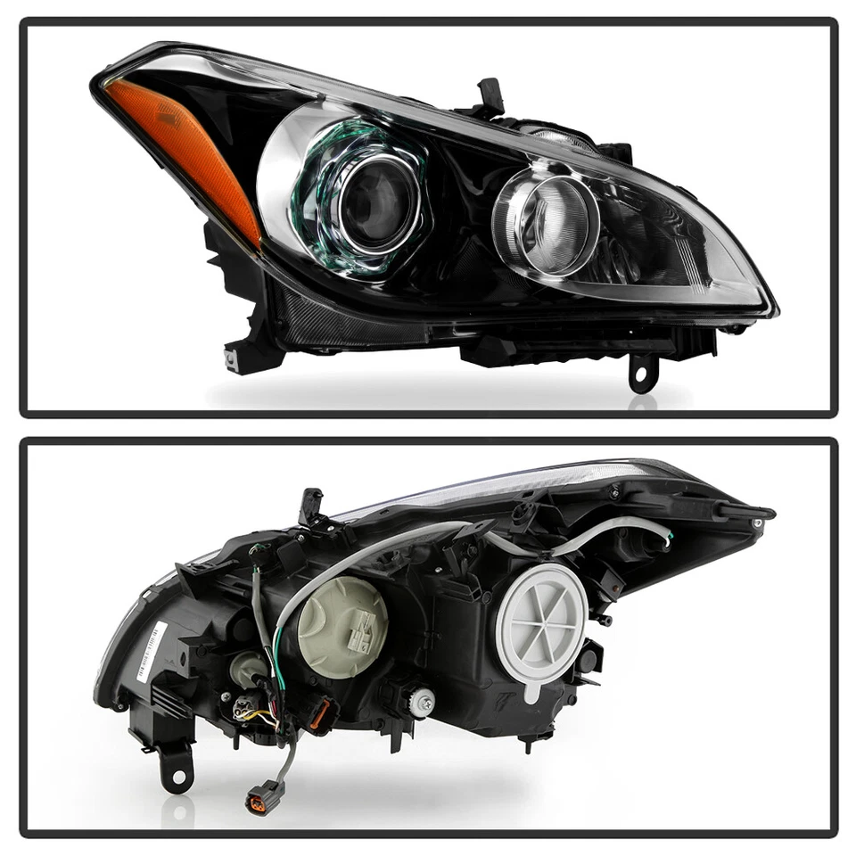 Faro negro lado del pasajero para Infiniti M37 M56 2011-2013 xenón oculto no AFS Foto 3 de 4
