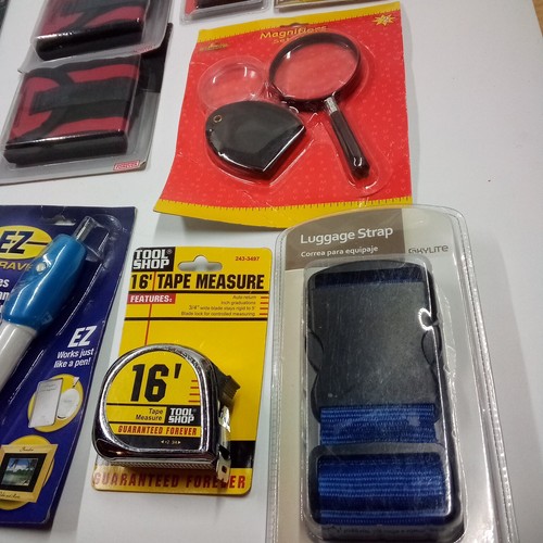 Mixed Batch of New Tools,Locks, Measuring Tapes, Corkscrews Plus, Lot of 13 - Picture 2 of 16