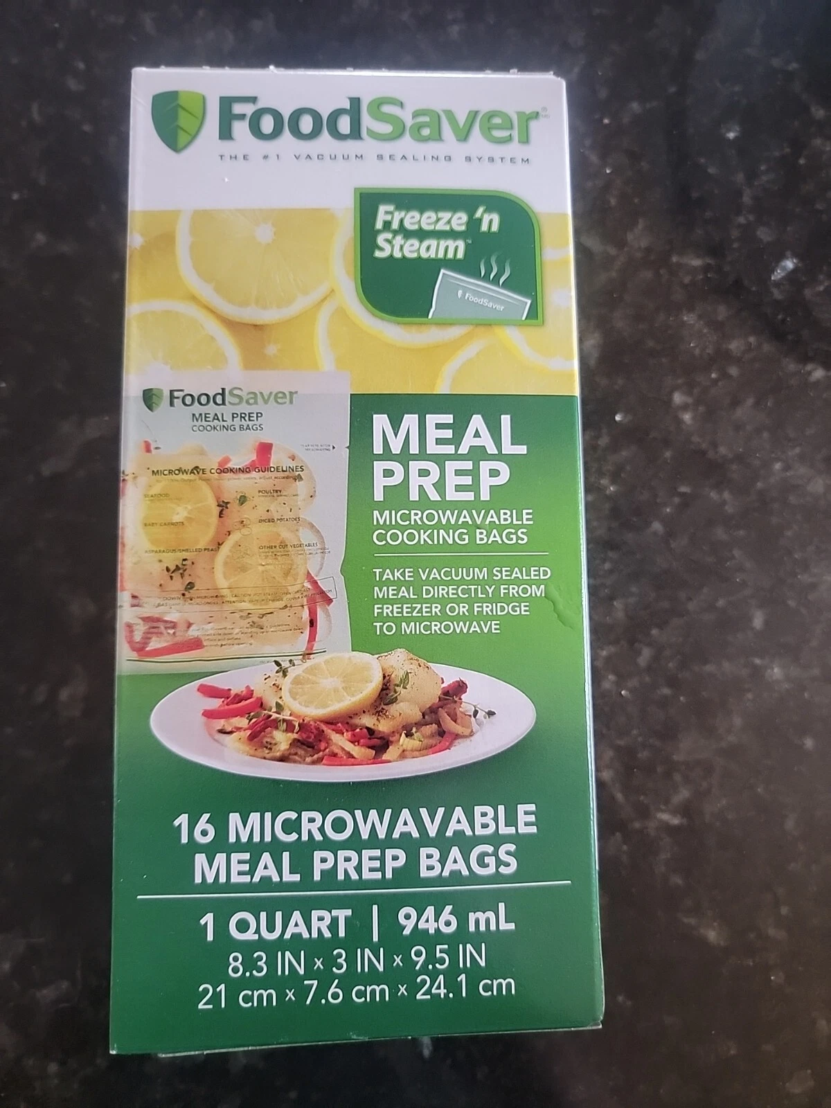 FoodSaver Meal Prep Bags - Thumbnail 4