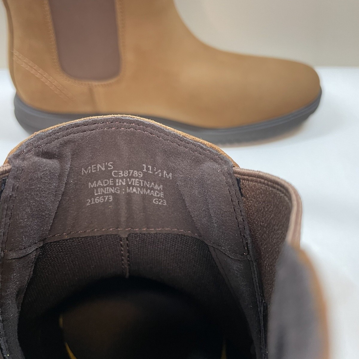 Cole Haan Grand Plus Chelsea Boots Mens Size 11.5 M Brown 