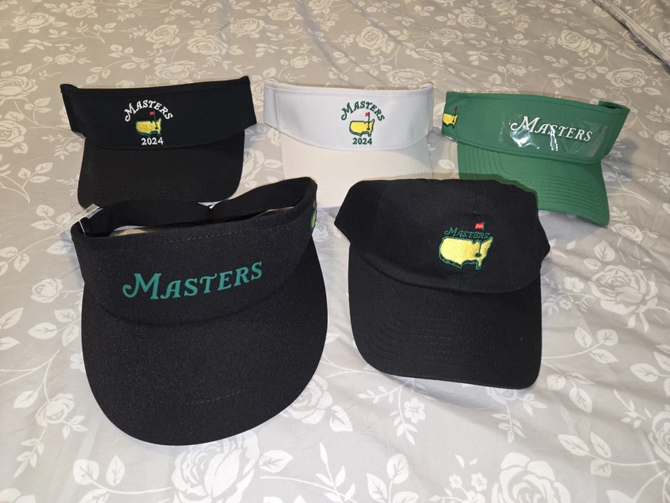 🔥 2024 Masters 💚Grün💚 Performance Tech Visor Augusta ANGC Neu mit Etikett Mütze Cap - Bild 4 von 4