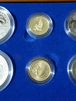 US Mint 1986 Liberty Statue Silver/Gold Proof & Uncirculated Coin