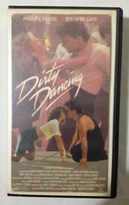 DIRTY DANCING (VHS 1988) PATRICK SWAYZE JENNIFER GREY- CLAMSHELL CASE