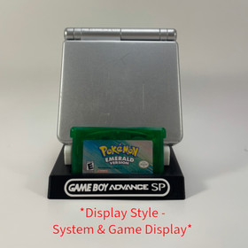 Nintendo Gameboy Advance SP & Game Display - DISPLAY ONLY (Customize Colors)