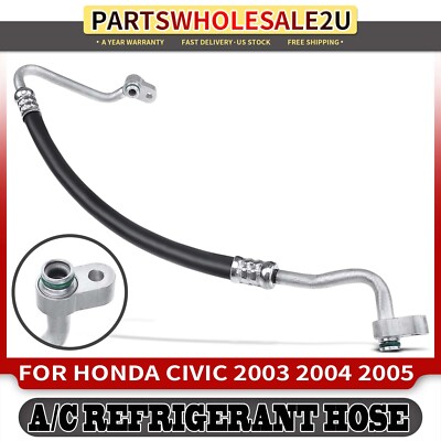 A-Premium A/C Discharge Line Hose Assembly Compatible With Toyota Camry, 2007 2008 2009 2010, 2.4L 2.5L, Petrol, USA Built, Compressor To Condenser