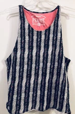 WORLD PEACE FEDERATION PERMIT Tank Top Activewear Yoga Sports Athletic Women's M