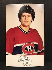 Robert Picard Montreal Canadiens Vintage Postcard Hockey NHL Card VERY RARE!