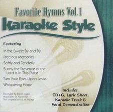 Karaoke Style: Favorite Hymns, Vol 1 - Audio CD By Karaoke Style - VERY GOOD