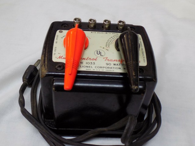 Lionel O Scale 90 Watt Multi-control Transformer Type 1033 for sale