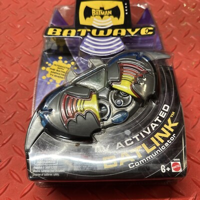Batwave BATMAN COLLECTIBLE TV Activated Batlink Communicator NEW SEALED ...