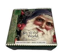 Michel Design Works Joy to the World Shea Butter Soap Christmas Made England