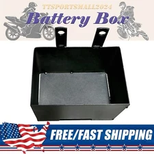 Iron Battery Box Case Holder For YTX4L-BS Battery Dirt Pit Bike ATV Quad Apollo