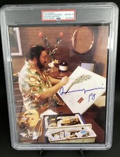 Luciano Pavarotti Signed Photo 2 Autographs PSA/DNA Auto 10 Three Tenors Opera 2
