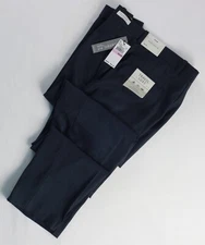 Perry Ellis Portfolio Classic Fit Sharkskin Pants NWT New tags 32x32 Travel Luxe