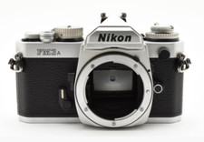 Nikon Manual Focus Film SLR Camera FM3A Silver