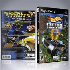 PS2 - NO GAME - Hot Wheels - Stunt Track Challenge