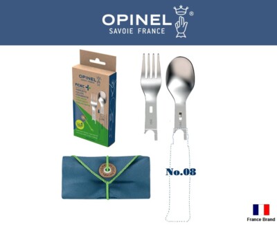 Opinel France Nomad Picnic+ Fork Spoon Insert Set 002501