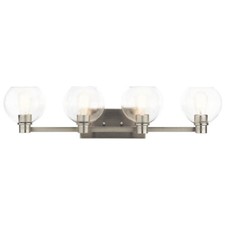 Kichler Harmony 34in 4-Light Bath Vanity Brushed Nickel