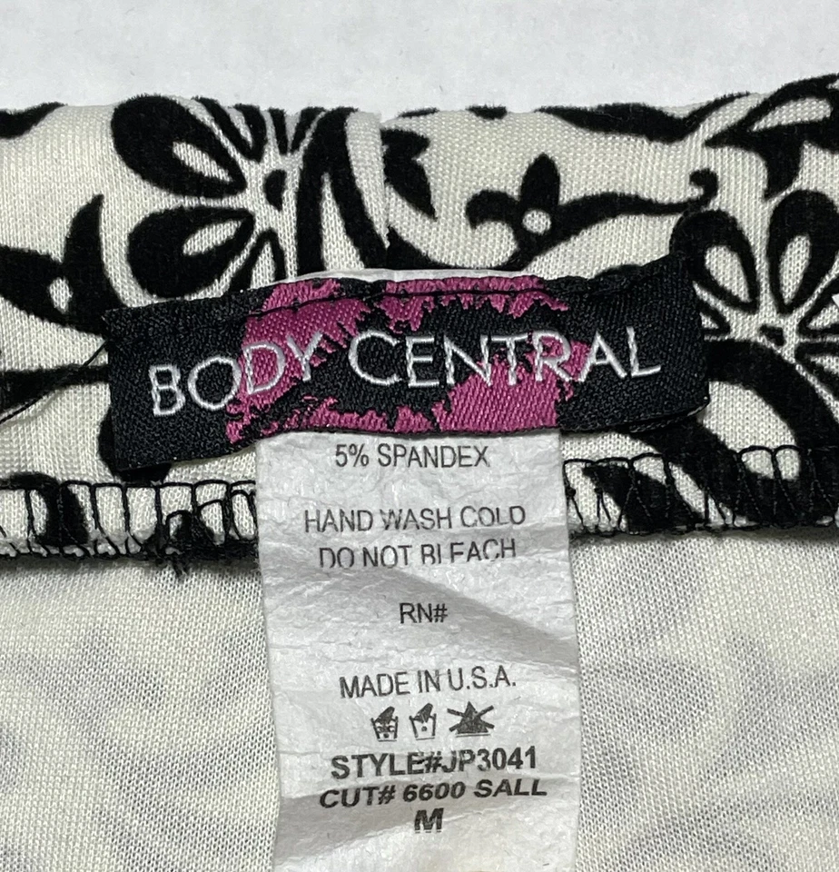 Pantalones cortos Body Central Paisley blancos para mujer talla M (26"" cintura) Foto 4 de 4