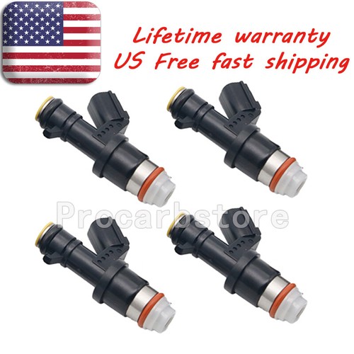 Set of 4 Fuel Injectors For Honda 201011 CRV 201315 CIVIC 200812