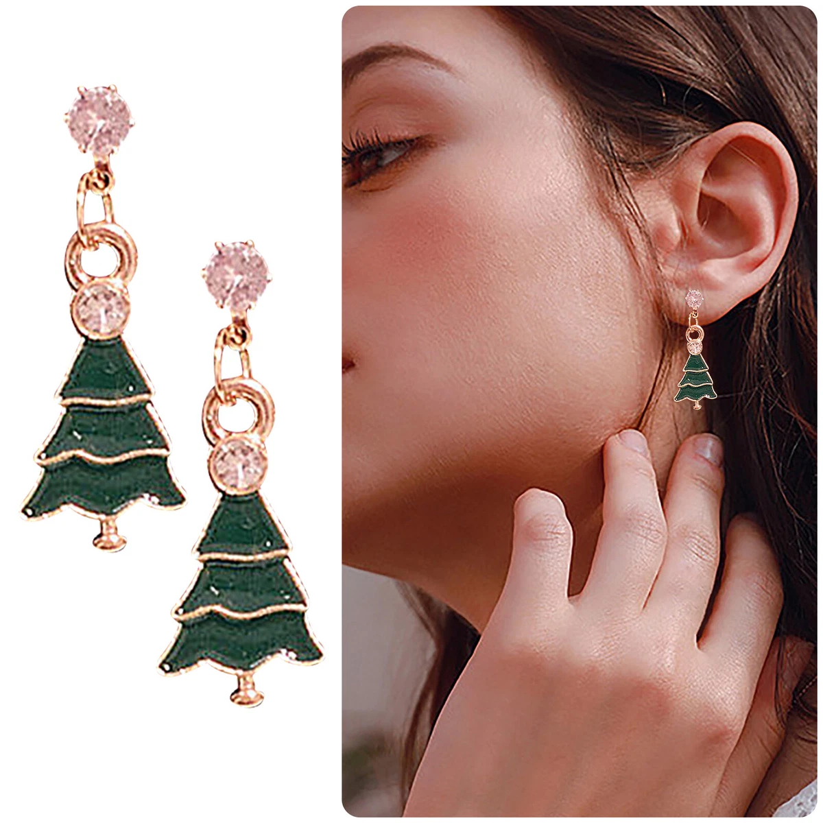 Christmas earrings ebay sale