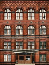 O SCALE SCRATCH BUILD APARTMENT BUILDING FLAT FRONT STICKER EASY FLATS