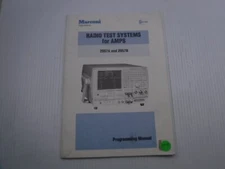 Marconi 2957A/B Radio Test System For AMPS Manual 46881-981M Vol 1A