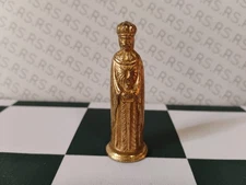 ITALFAMA CHESS KING PIECE BRASS METAL 2 5/16"